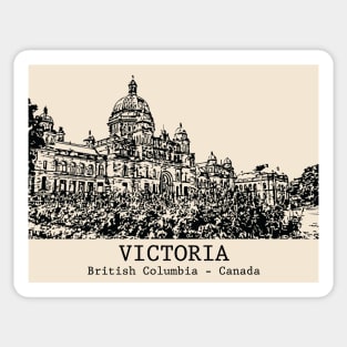 Victoria - British Columbia Sticker